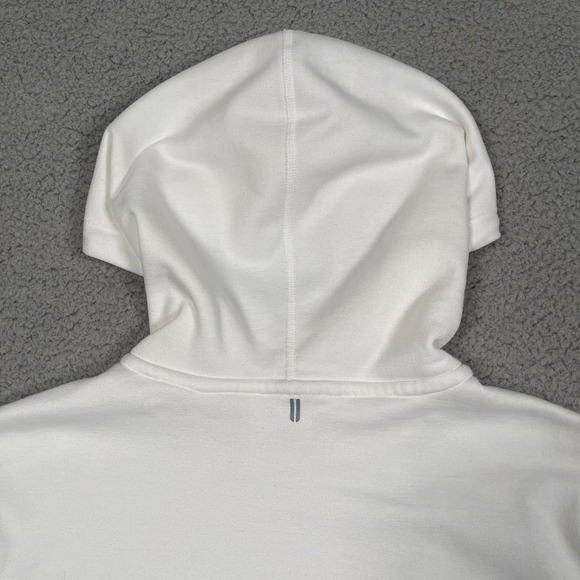 NoBull Hoodie Womens L White Crossfit Training Gym Sweatshirt Drawstring - Picture 5 of 8